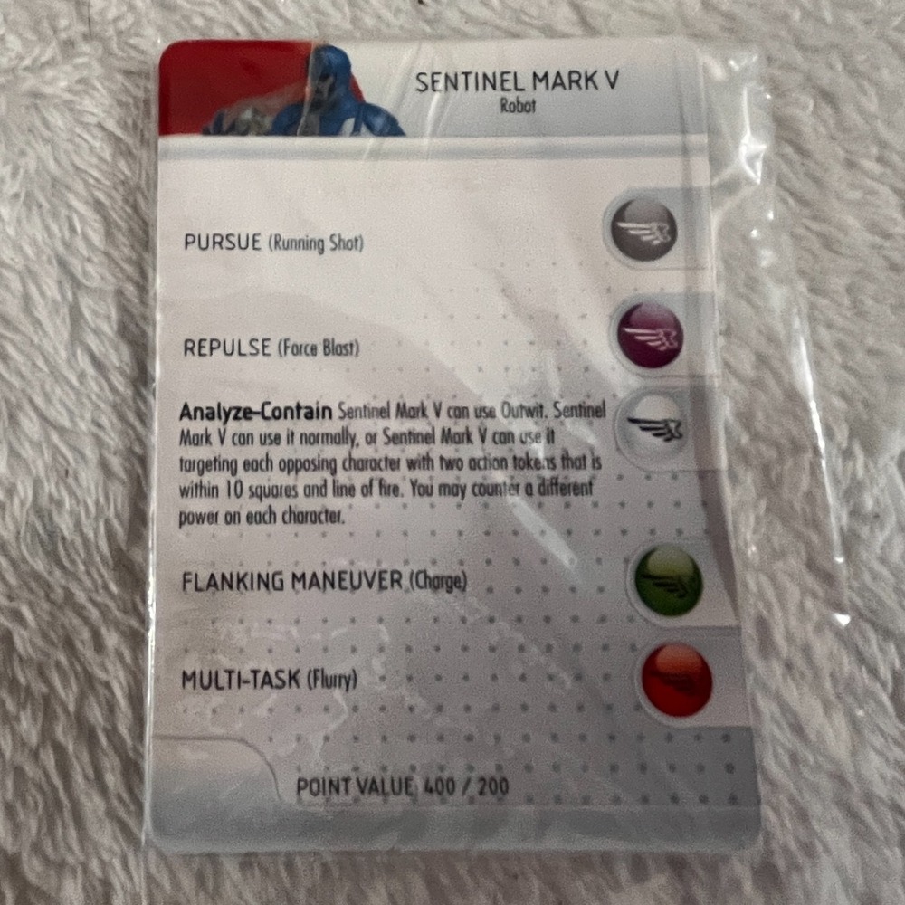 Heroclix Sentinel Mark V #G02 Giant-Size X-Men Super Booster Figure  *Note* - Picture 9 of 9